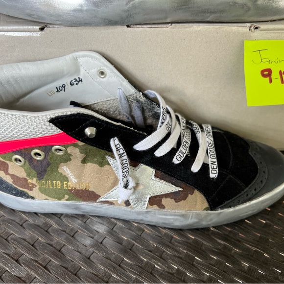 Private Edition Golden Goose Mids Camo Private Edition Size 37 - Picture 2 of 10